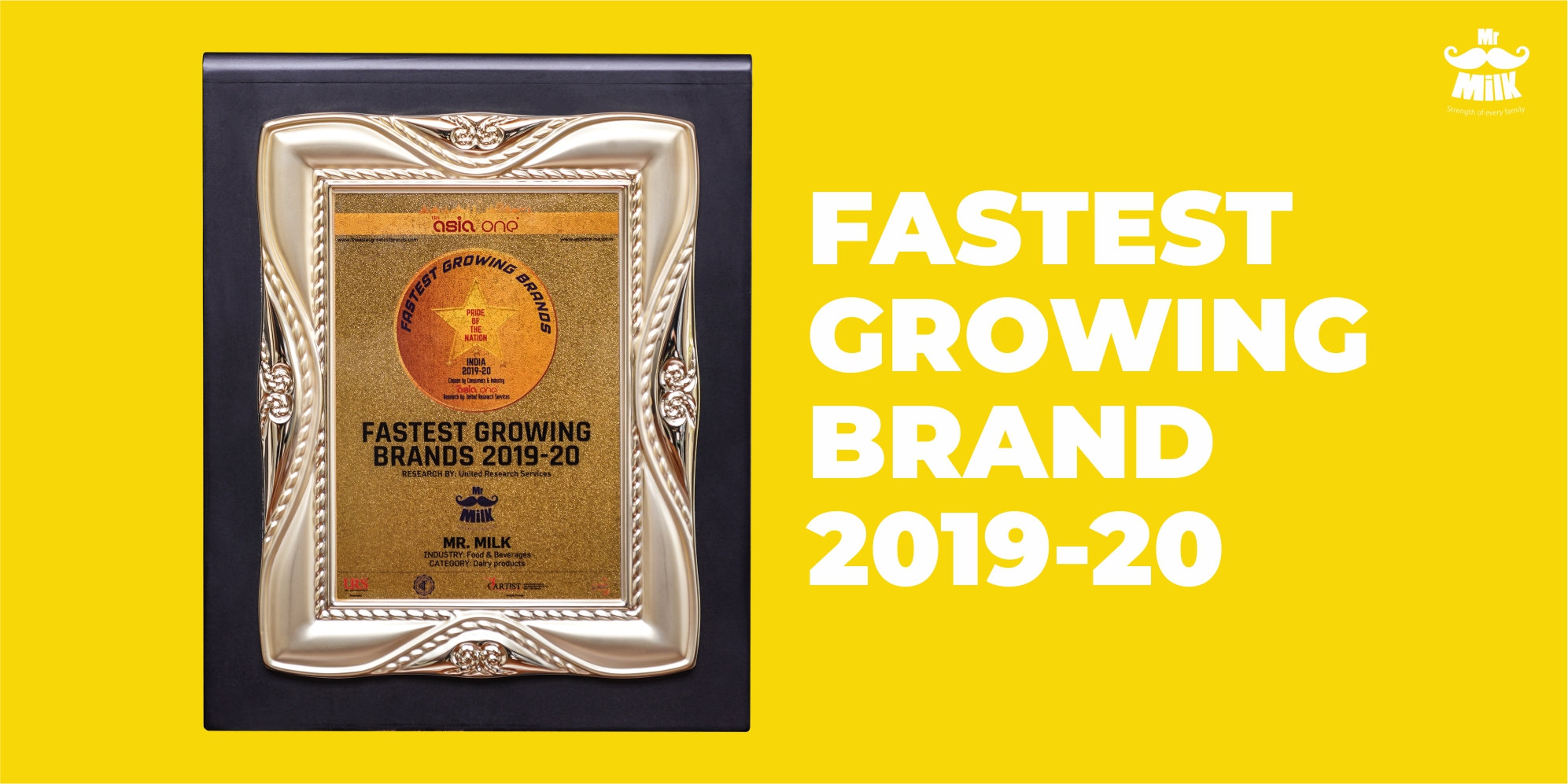 Fastest Growing Brand 2019-20