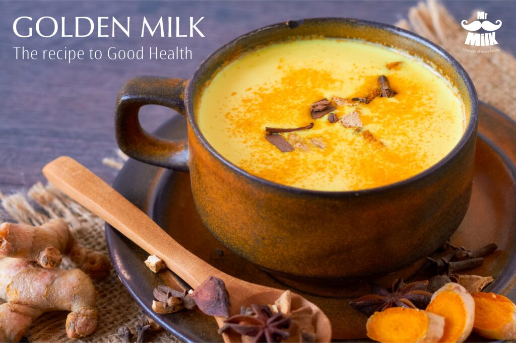 Benefits of consuming Golden(haldi ) Milk Mr.Milk