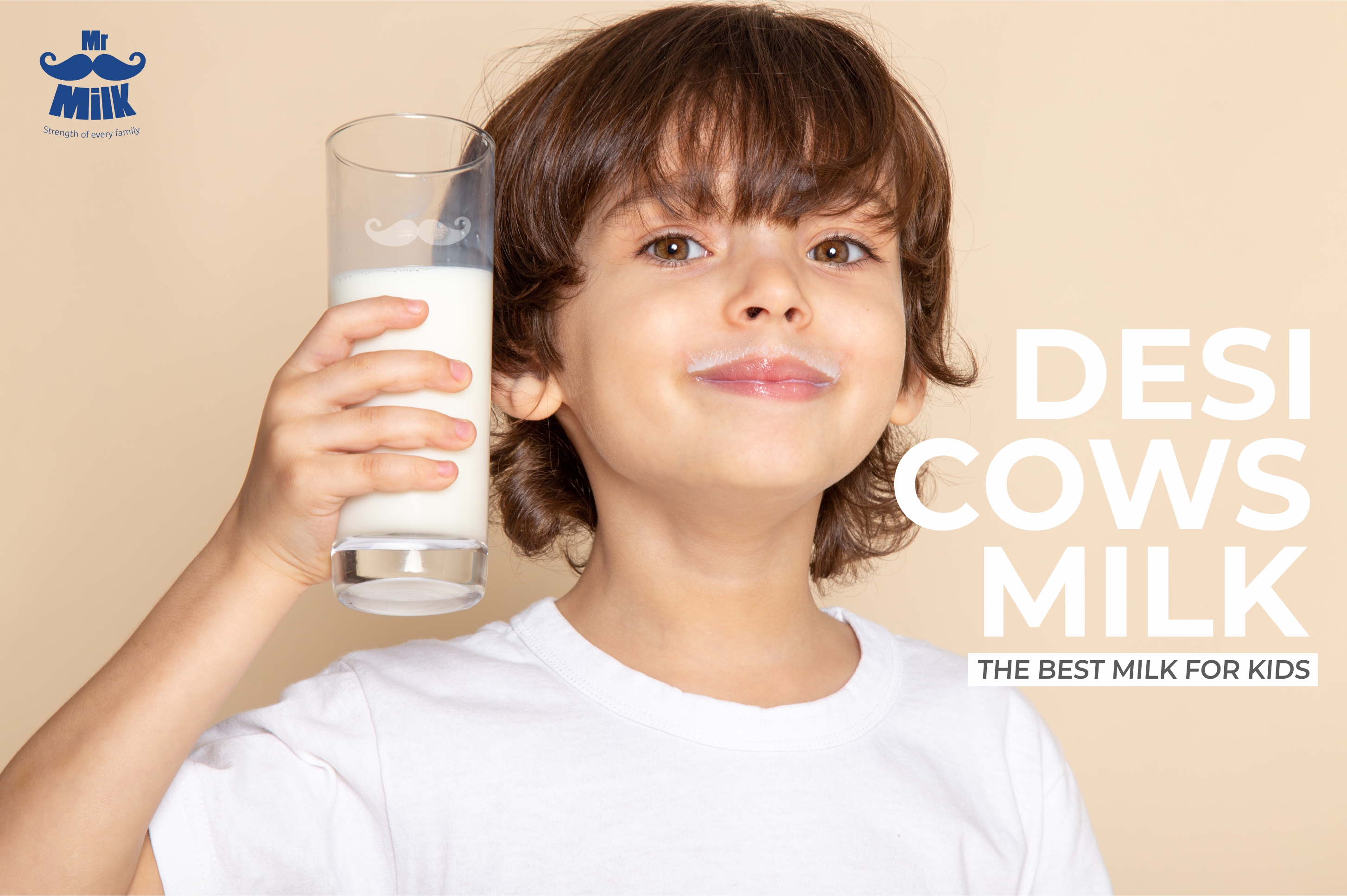 Desi cows milk – the best milk for kids
