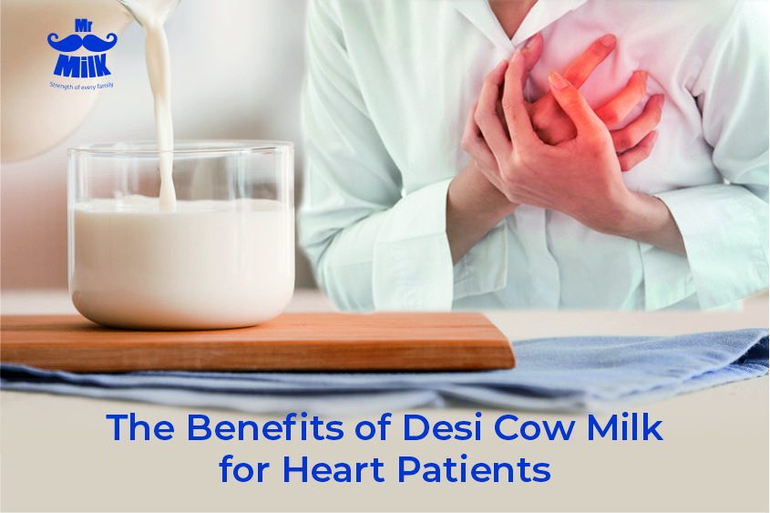 The Benefits of Desi A2 Cow Milk for Heart Patients