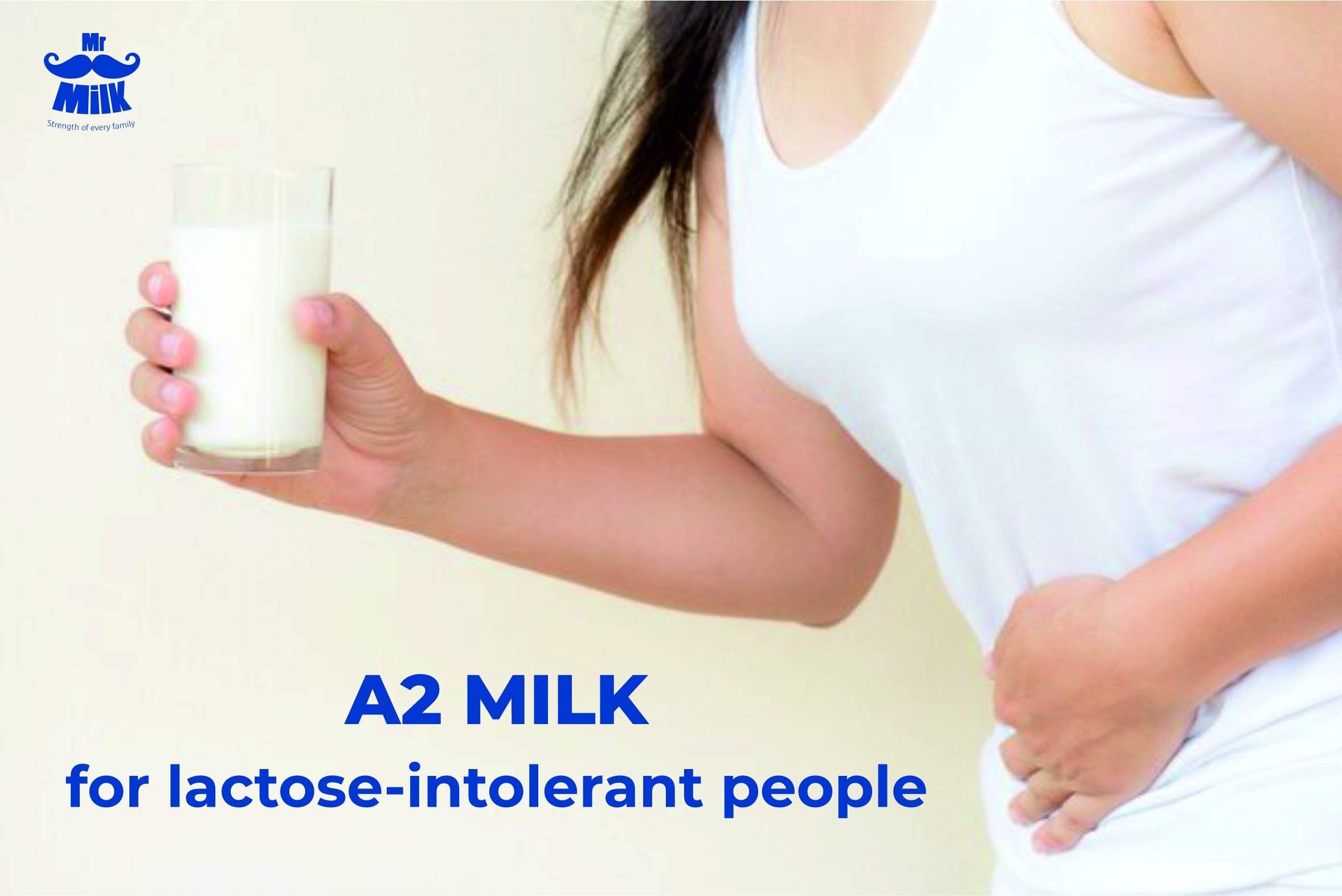 Desi A2 Cow Milk for lactose-intolerant people