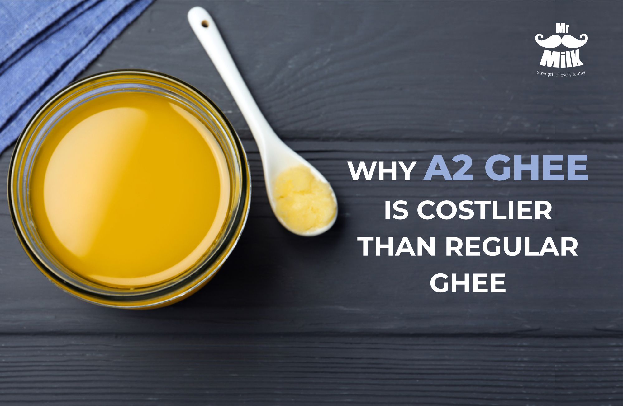 Why A2 Desi Cow Ghee is costlier than regular ghee
