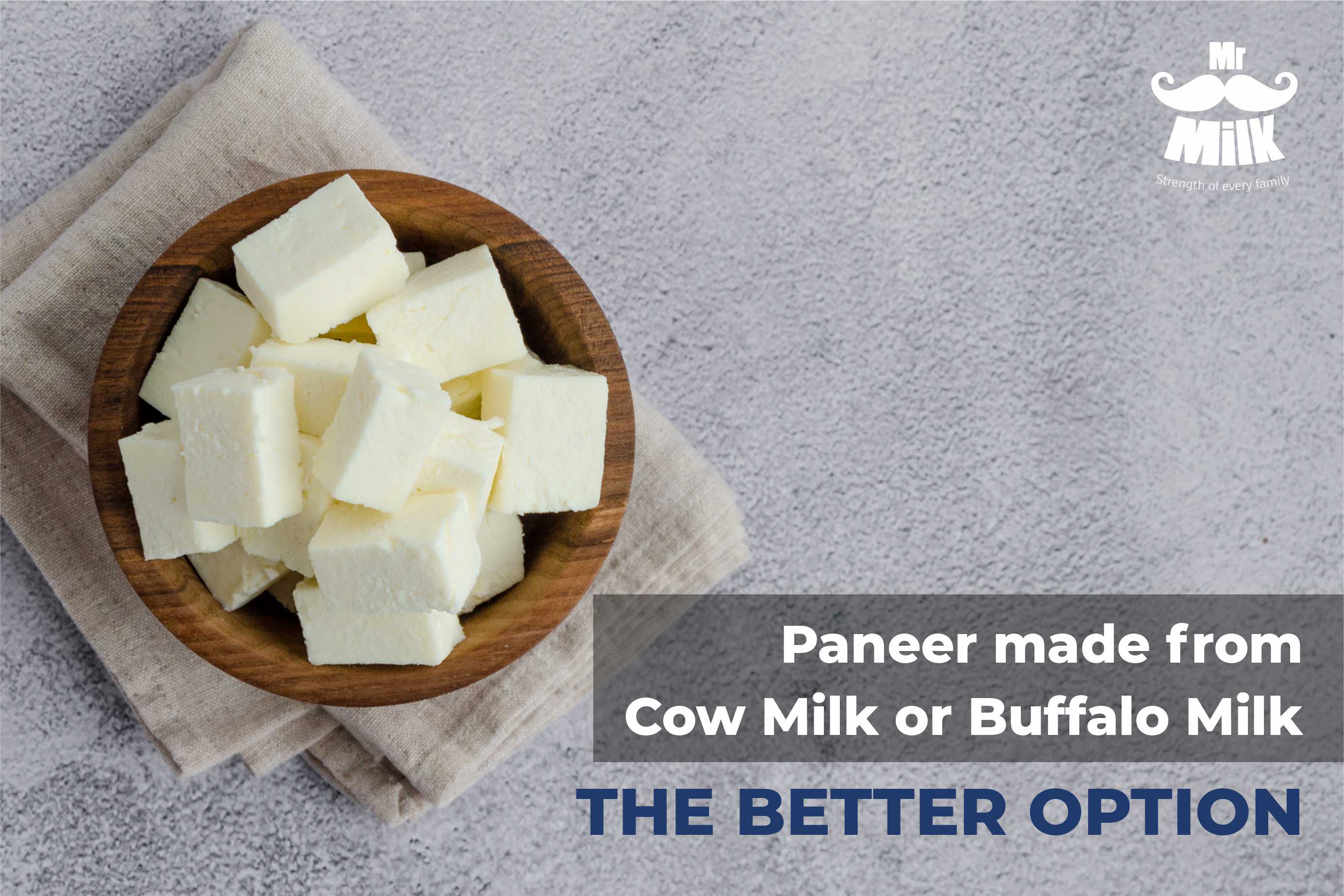 Paneer made from Cow Milk or Buffalo Milk – The Better Option