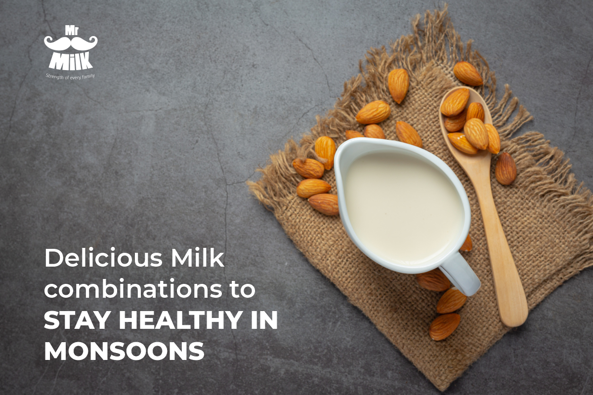 Delicious Desi A2 Milk Combinations to Stay Healthy in Monsoons.