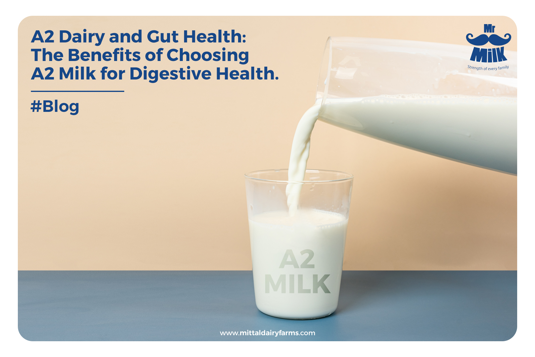 A2 Dairy and Gut Health: The Benefits of Choosing Mr Milk Desi Cow A2 Milk for Digestive Health.