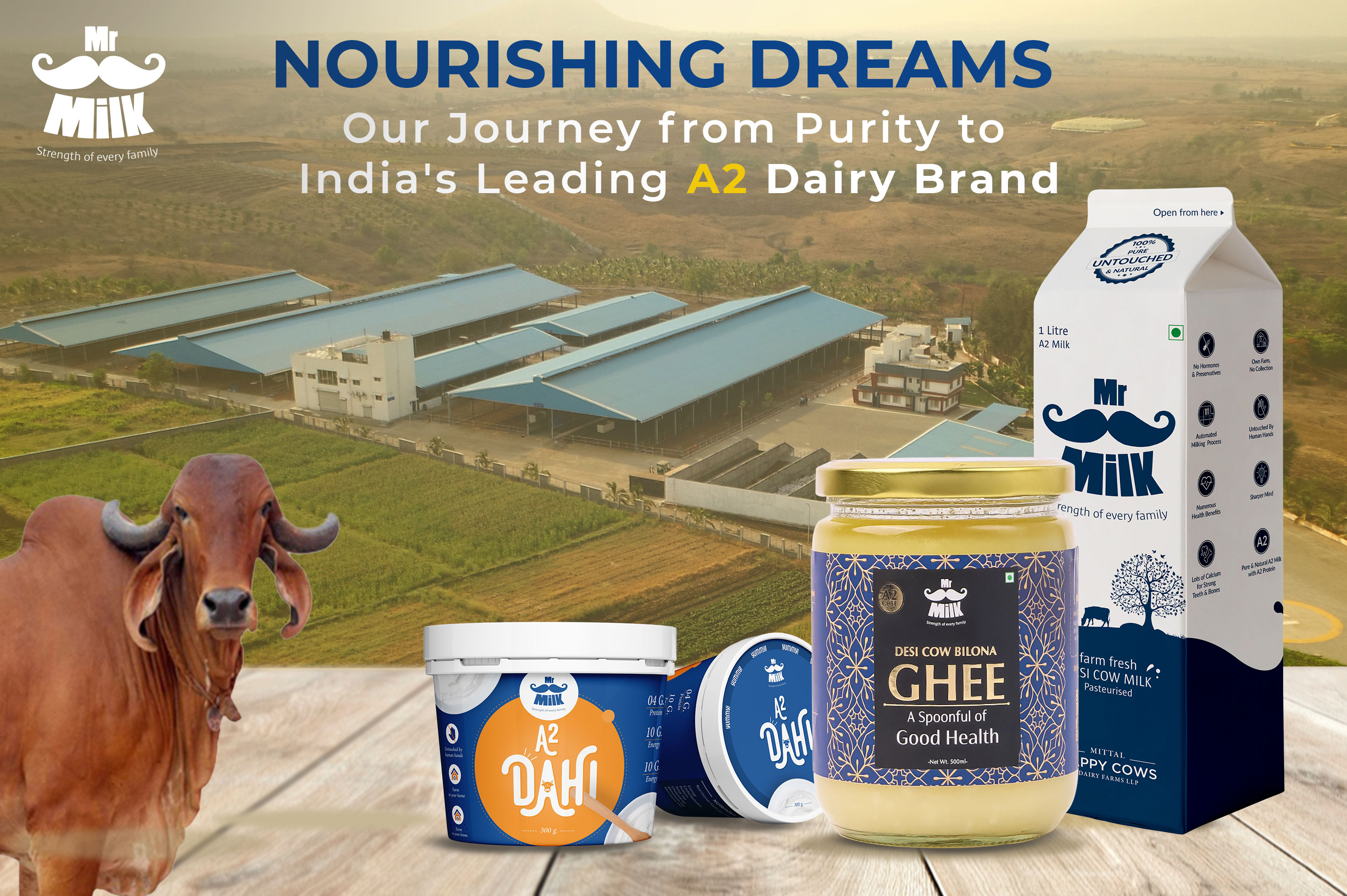 Nourishing Dreams: From Purity to India’s Leading A2 Dairy Brand – The Visionary Journey of Mr. Milk