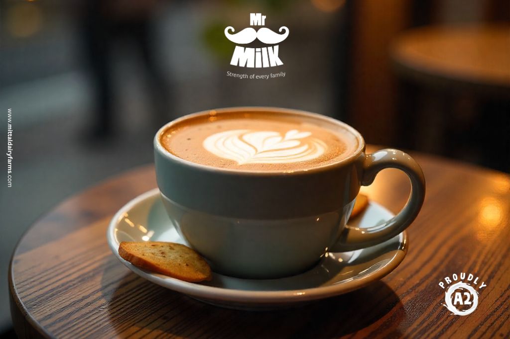 Hot Coffee Made with A2 Milk