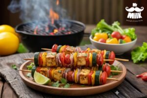 A2 Paneer & Veggie Skewers