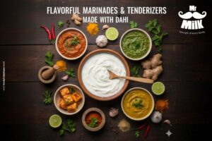 Flavorful marinades with A2 Dahi