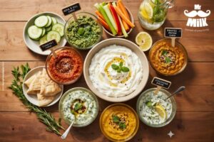 Healthy dips with A2 Dahi