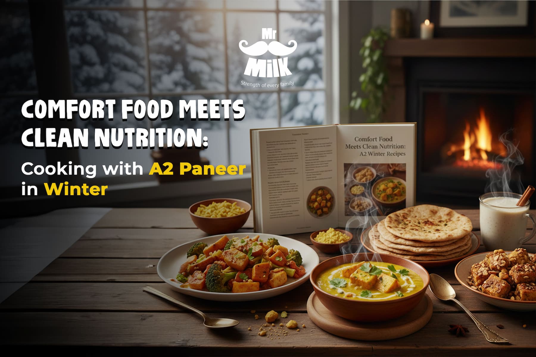 Comfort Food Meets Clean Nutrition: Cooking with A2 Paneer in Winter