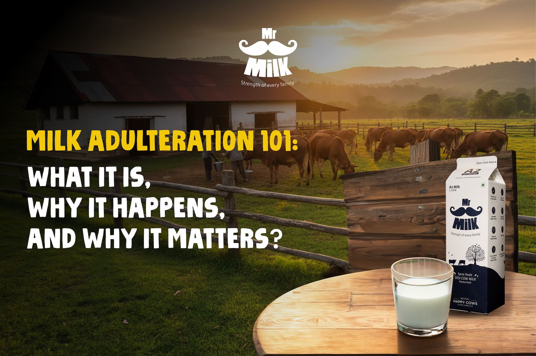 Milk Adulteration 101: What It Is, Why It Happens, and Why It Matters