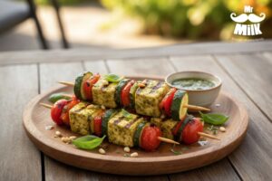 Pesto A2 Paneer Skewers