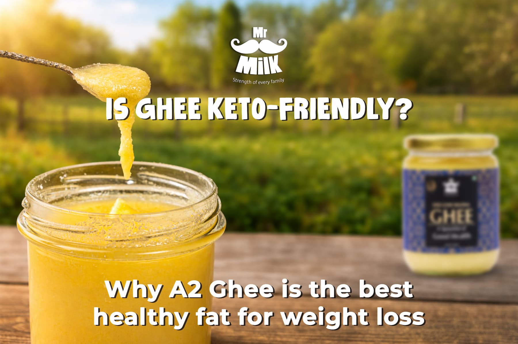 Is Ghee Keto-friendly? Why A2 Ghee is the best healthy fat for weight loss