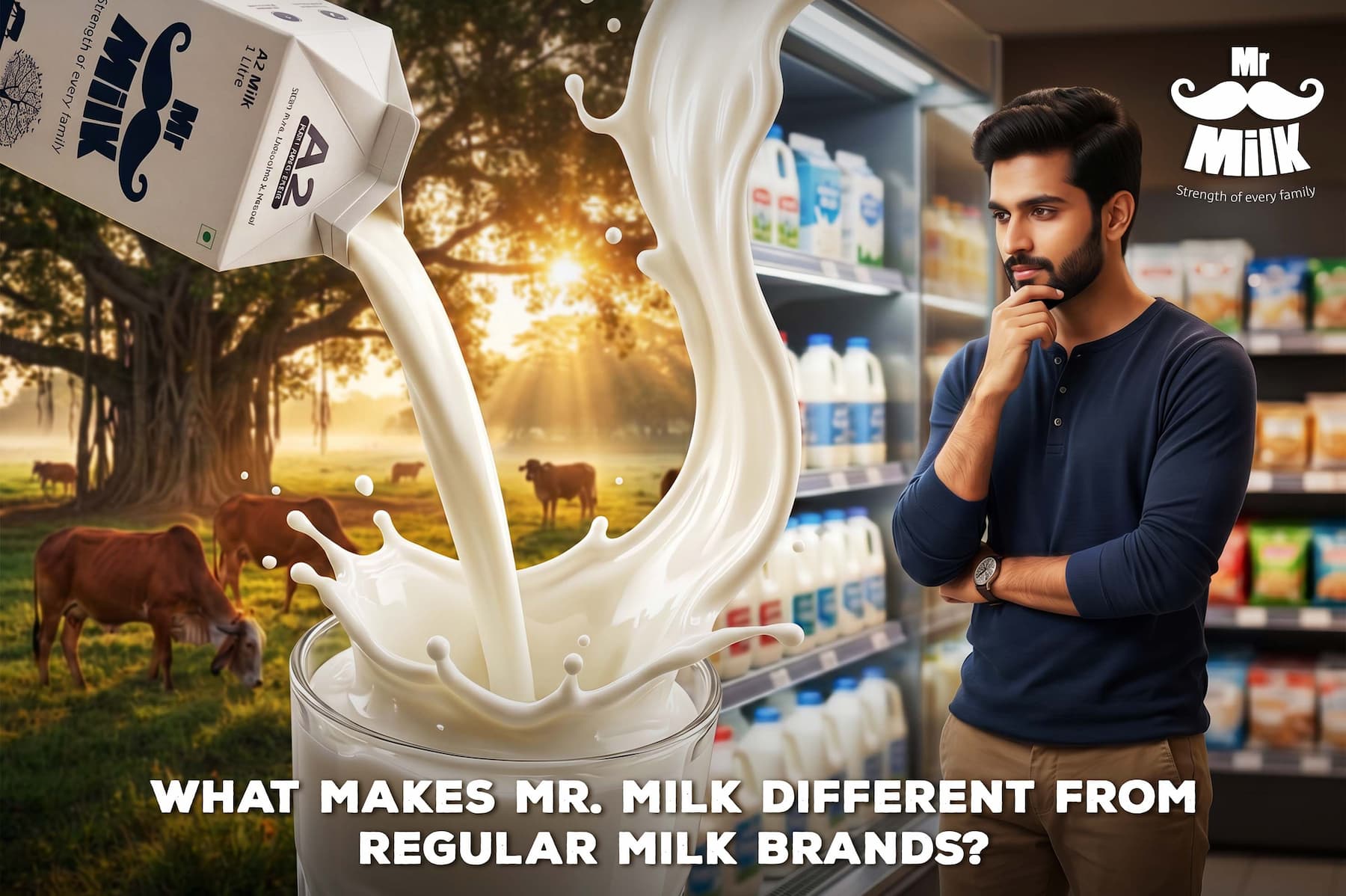 What Makes Mr. Milk Different from Regular Milk Brands?