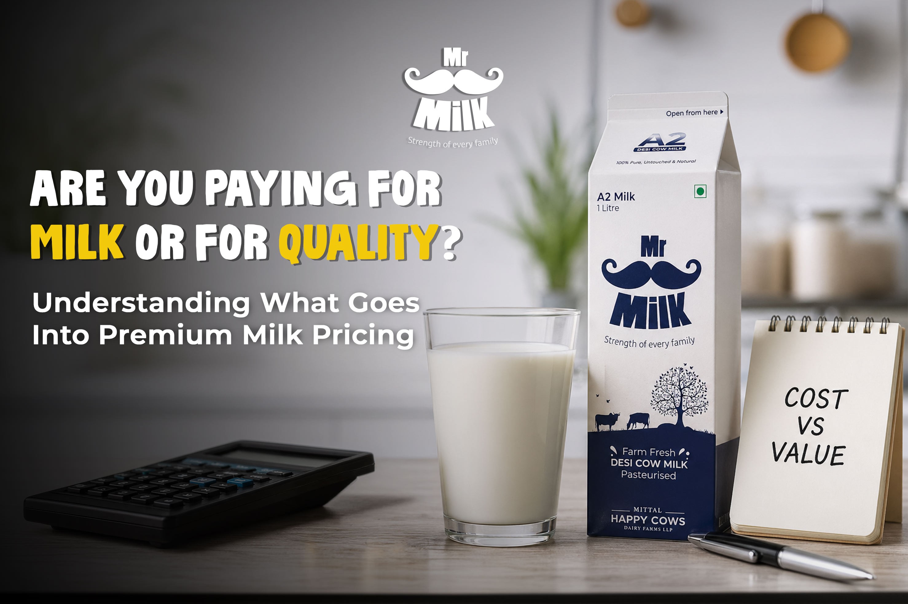 Are You Paying for Milk or for Quality? Understanding What Goes Into Premium Milk Pricing