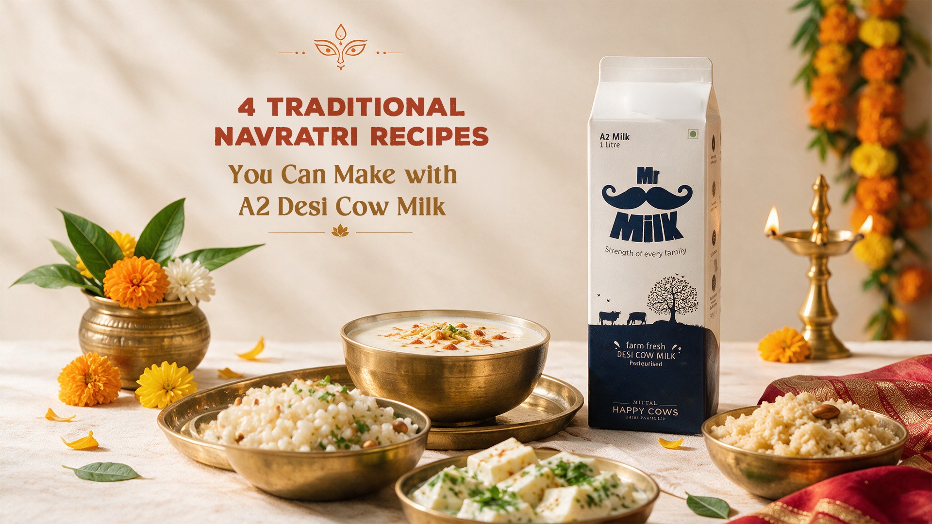 4 Traditional Navratri Recipes You Can Make with A2 Desi Cow Milk