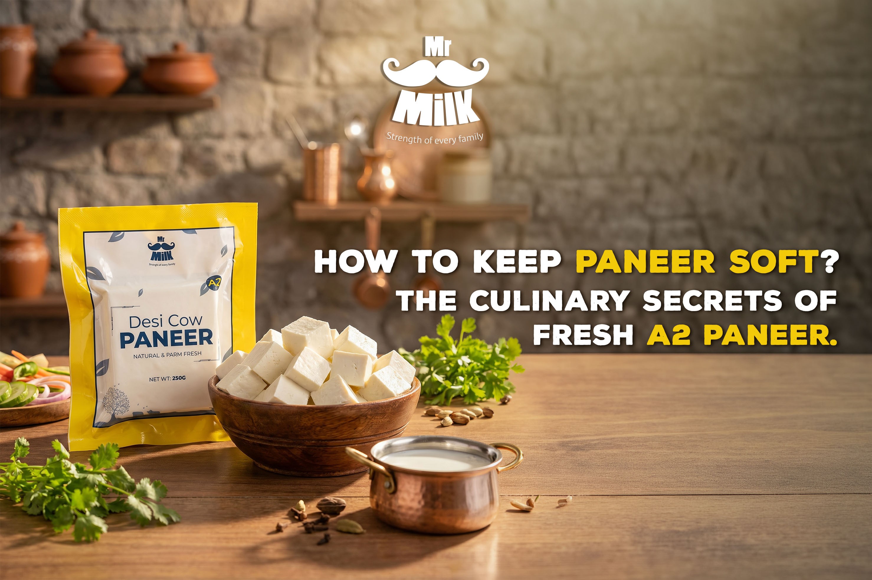 How to Keep Paneer Soft? The Culinary Secrets of Fresh A2 Paneer