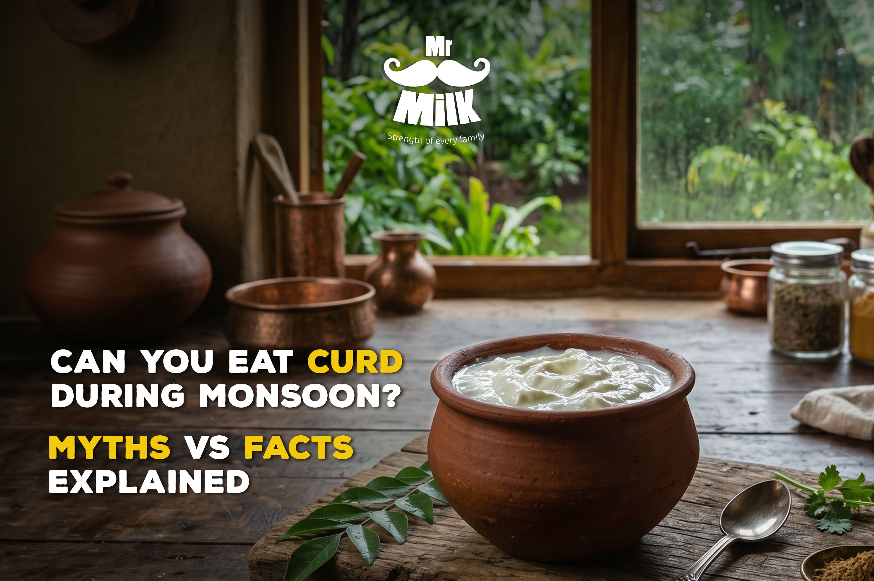 Can You Eat Curd During Monsoon? Myths vs Facts Explained