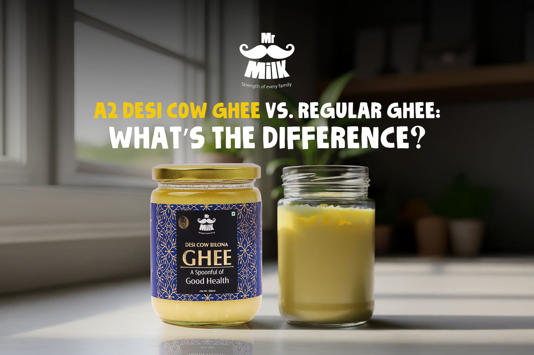 A2 Desi Cow Ghee vs. Regular Ghee: What’s the Difference?
