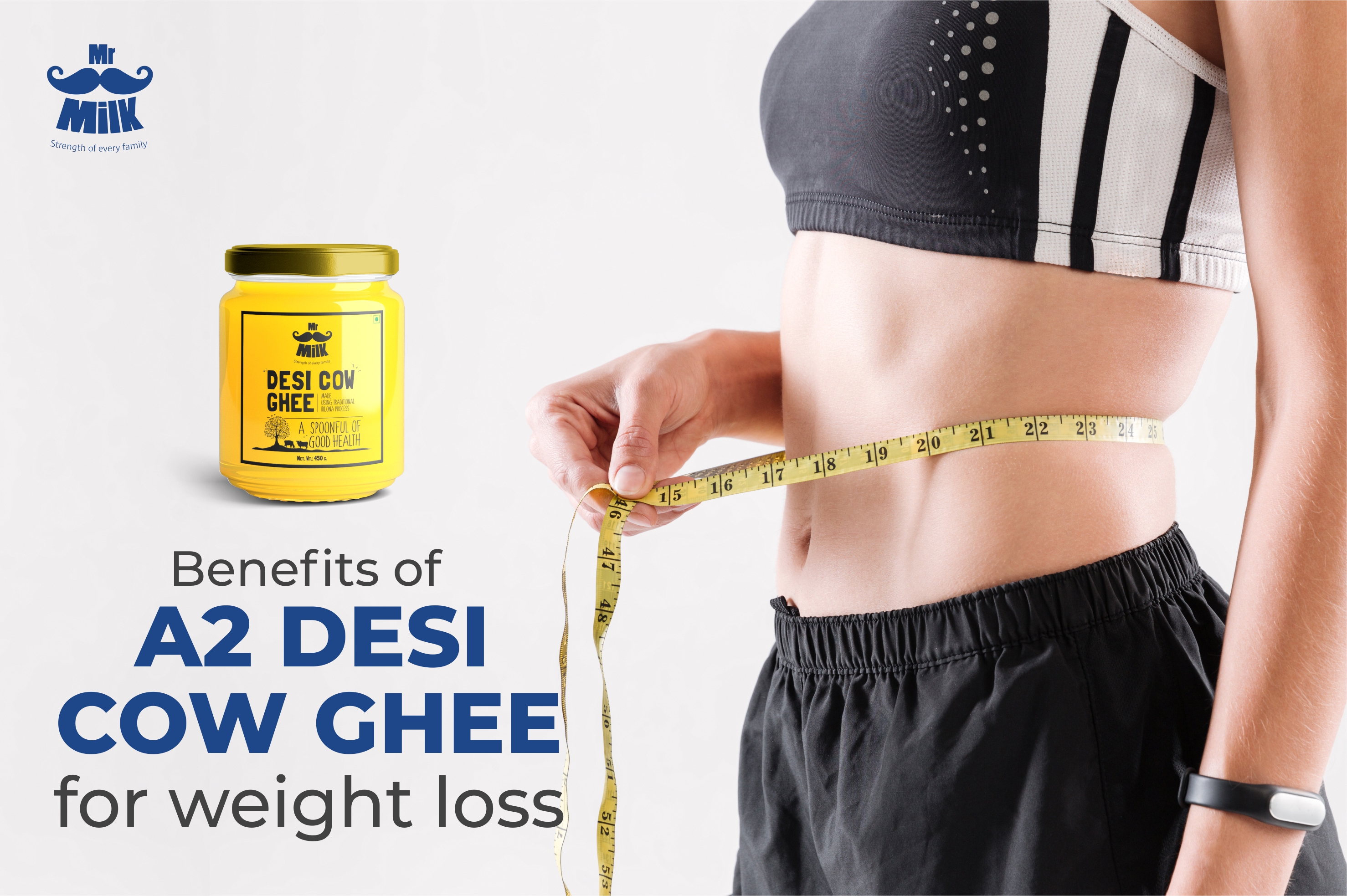 Benefits of A2 Desi Cow Ghee for weight loss.