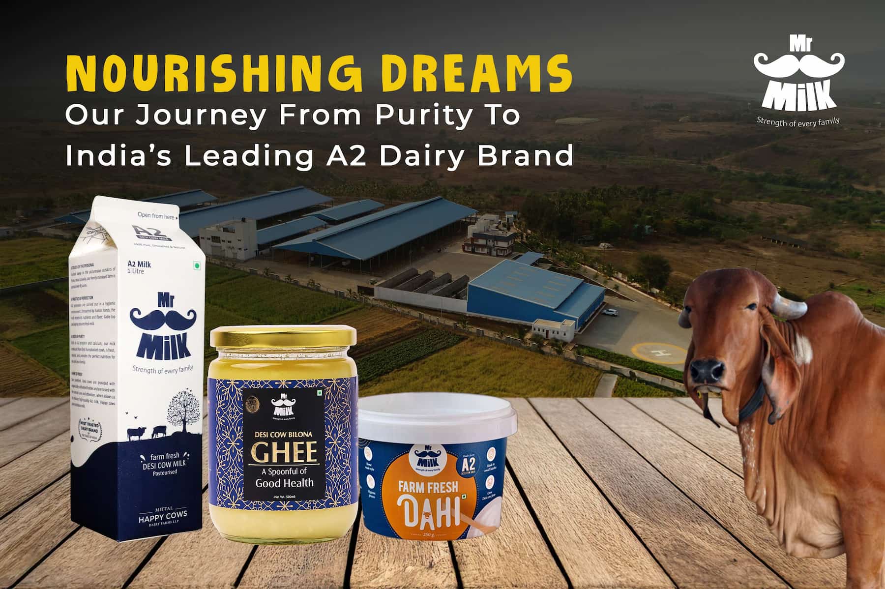 Nourishing Dreams: From Purity to India's Leading A2 Dairy Brand - The Visionary Journey of Mr. Milk