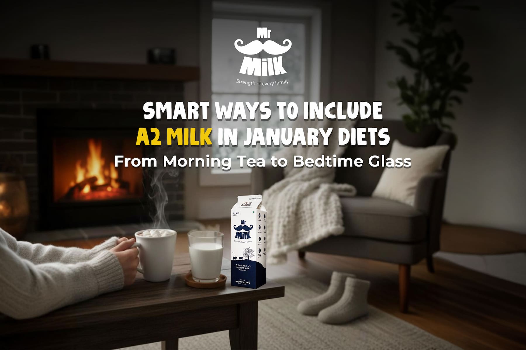 Smart Ways to Include A2 Milk in January Diets: From Morning Tea to Bedtime Glass