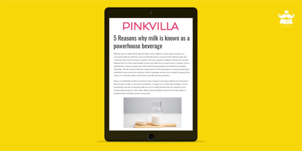 5 Reasons why milk is known as a powerhouse beverage